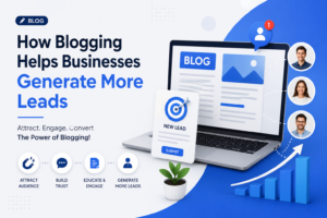 Blogging Helps Businesses Generate More Leads