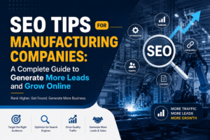 SEO Tips for Manufacturing Companies: A Complete Guide to Generate More Leads and Grow Online