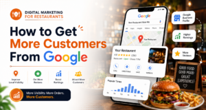 Digital Marketing for Restaurants: How to Get More Customers From Google