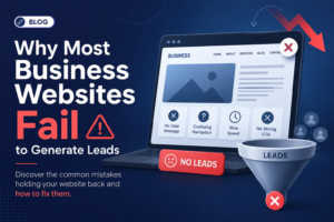 Why Business Websites Fail to Generate Leads