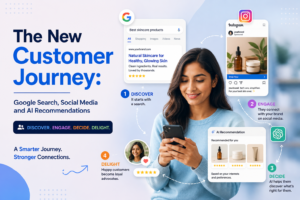 The New Customer Journey: Google Search, Social Media and AI Recommendations