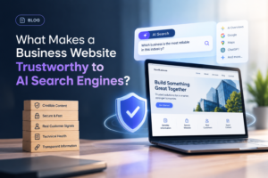 What Makes a Business Website Trustworthy to AI Search Engines?