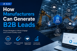 How Manufacturers Can Generate B2B Leads
