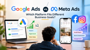 Google Ads vs. Meta Ads: Which Platform Fits Different Business Goals?