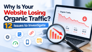 Why Is Your Website Losing Organic Traffic? 12 Issues